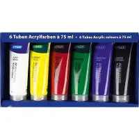 Stylex Acrylfarben 6er Set