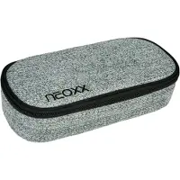 NEOXX Schlampermäppchen Jump Pencil Case Wool The World hellgrau