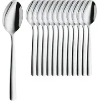 WMF Esslöffel Professional Base, 19,9 cm, Edelstahl 18/10, silber poliert, 12 Stück