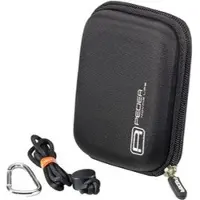 Pedea Kameratasche Just-Black, aus Polyester, schwarz, wasserabweisend, für Kompaktkameras