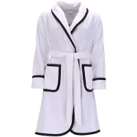 Vossen Bademantel Limbo Unisex White-L