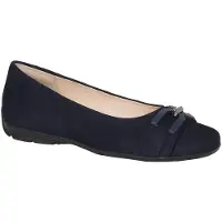 Hassia Leder-Ballerinas "Pescara" in Dunkelblau | Gr.: 39