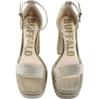 Buffalo High-Heel-Pumps "May Neat - Vegan Glitter"