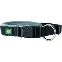 Hunter Hundehalsband Neopren Vario Schwarz (30-35 cm)