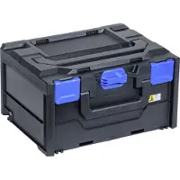 Allit Aufbewahrungsbox EuroPlus MetaBox 215 schwarz/blau