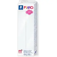 Staedtler FIMO soft 8021 ofenhärtende Modelliermasse Einzelprodukt, 454g, weihnachtsrot