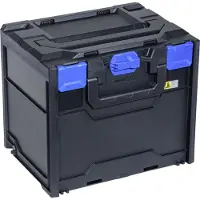 Allit Aufbewahrungsbox EuroPlus MetaBox 340 schwarz/blau