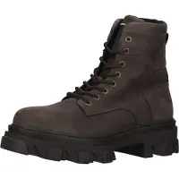 Bullboxer Komfortable Stiefelette Schnürschuhe für Damen 517504E6L DKBW Braun