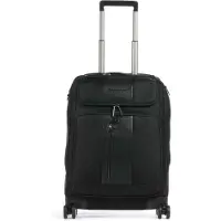 Piquadro Brief2 Slim Cabin Trolley Black