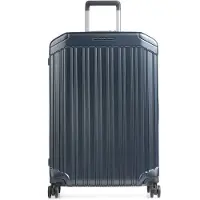 Piquadro PQ-Light 4-Rollen-Trolley M Blu Opaco
