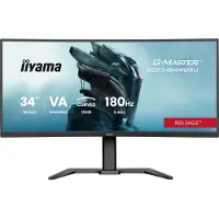 Iiyama G-MASTER GCB3484WQSU-B1, 86,4 cm (34"), 3440 x 1440 Pixel, UltraWide Quad HD, LED, 0,4 ms, Schwarz