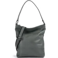 Harold's Leder Schultertasche Umhängetasche Caugio Shoulderbag Up Green dunkelgrün