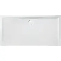 Hoesch Muna Mineralguss-Duschwanne 4187.715 130 x 90 x 3 cm, Schiefergrau, aus Solique, Antirutsch