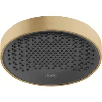 Hansgrohe Kopfbrause RAINFINITY 250 EcoSmart, Deckenmontage brushed bronze