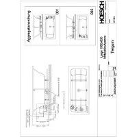 Hoesch 3710N.010305001 WP Largo 3710&Tergum Whirl