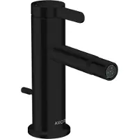 Hansgrohe AXOR One Einhebel-Bidetmischer mit Zugstangen-Ablaufgarnitur, Ausladung 113mm, 48210670