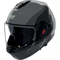Nolan N120-1 Fluente Klapphelm, schwarz/grau, L (60)