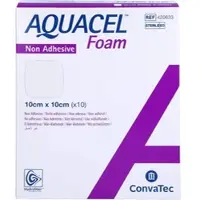 Aquacel Foam Nicht adhäsiv 10x10 cm Verb 10 St