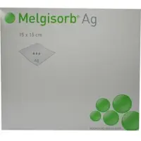 Molnlycke Health Care MELGISORB Ag Verband 15x15 cm 10 St Verband