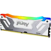 Kingston Technology FURY 24GB 8400MT/s DDR5 CL40 CUDIMM Renegade RGB Weiß XMP, 24 GB, 1 x 24 GB, DDR5, 288-pin DIMM