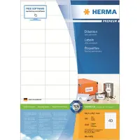 Herma Premium-Etiketten Nr. 4461 auf DIN A4-Blättern, 4000 Etiketten, 100 Bogen