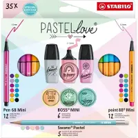 Stabilo Mini World Pastellove