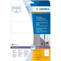 Herma Ablösbare Ordneretiketten A4