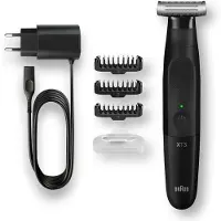 Braun | Beard Trimmer and Shaver | XT3100 | Cordless | Number of length steps 3 | Black