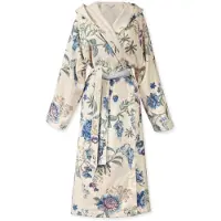 Pip studio Bademantel Secret Garden White Blue-S