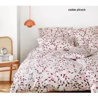 Elegante Bettwäsche Visible Jersey - 135x200 cm + 40x80 cmvisible pfirsich