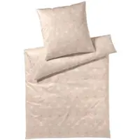 Elegante Joop! Bettwäsche Cornflower Charm 4117-08 Nude - 155x220cm + 40x80cm