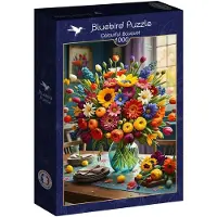 Bluebird Puzzle Buntes Blumenstrauß-Puzzle 1000 Teile