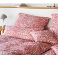 Elegante Bettwäsche Little Dots - 155x220 cm + 40x80 cmpapaya rot