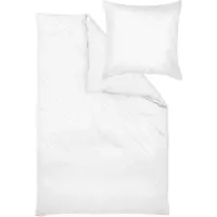 Curt Bauer Bettwäsche Alva - 155x220 cm + 40x80 cmoffwhite