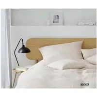 Elegante Bettwäsche Breezee - 135x200 cm + 80x80 cm apricot