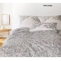 Elegante Bettwäsche Belle - 135x200 cm + 40x80 cmbelle greige