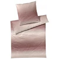 Elegante Joop! Bettwäsche Shutter 4109-01 Rouge - 155x220cm + 40x80cm