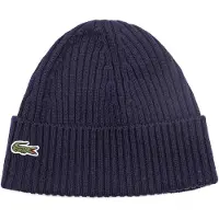 Lacoste Knitted Mütze Wolle Navy