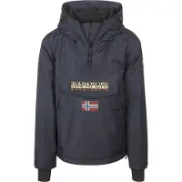 Napapijri - Wasserfeste, winddichte und wärmende Anorakjacke &ndash; Herren &ndash; Rainforest Next - Rainforest Next Blu Marine für Herren - Größe M