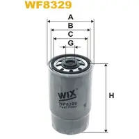 WIX FILTERS Kraftstofffilter WF8329