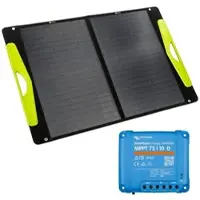 Wattstunde 100W SolarBuddy Solartasche WS100SB mit Victron SmartSolar 75/10 Laderegler