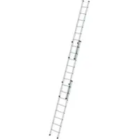 Proregal Sprossen-Schiebeleiter 3-teilig ohne Traverse 3x8 Sprossen