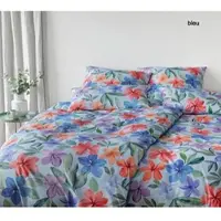 Elegante Bettwäsche Bravo - 135x200 cm + 40x80 cmbleu