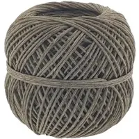 Varivendo Bindfaden Mittelstark 80m Naturfaser Schnur Garn Packschnur Bastelschnur Allzweckseil Natur 1 Stück