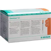B Braun Omnican Insulinspr.0,5 ml U100 m.Kan.0,30x12 mm e. 100x1 St Spritzen