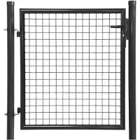 Floraworld Einzeltor »Standard«, Türmaße BxH: 94 x 125 cm - grau