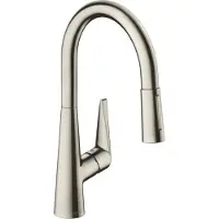 Hansgrohe Talis S, Waschbecken, Edelstahl