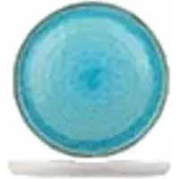 Cosy & Trendy Flacher Teller Laguna Azzurro 31 cm (4er-Set)