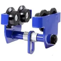 Pallit Laufkatze 10005699, 2t Tragkraft, Rollfahrwerk, Breite 80-168mm
