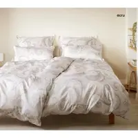 Elegante Seiden-Satin Bettwäsche Grandezza - 155x220 cm + 40x80 cmecru